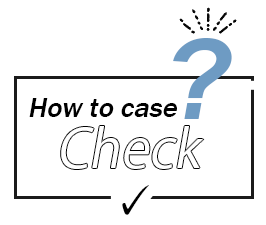 How to case Check